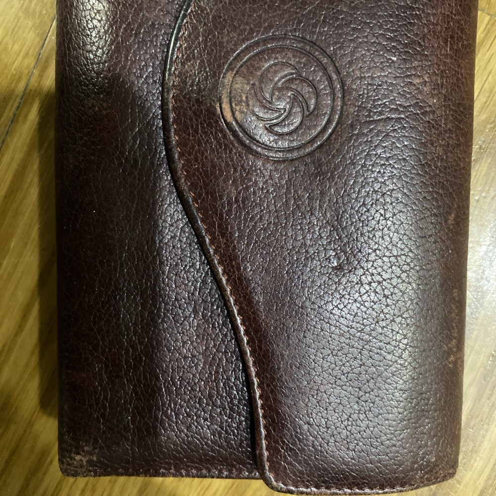 samsonite leather Brown Wallet 7x4