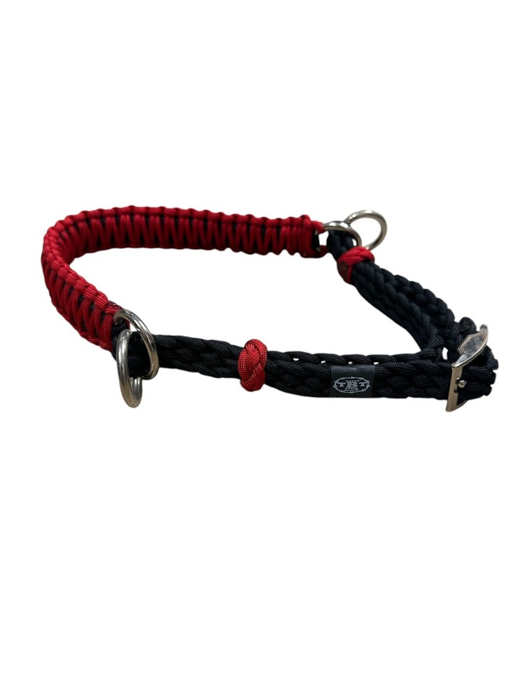 side pull hackamore attachment with a whoa RED....black or brown chinstrap