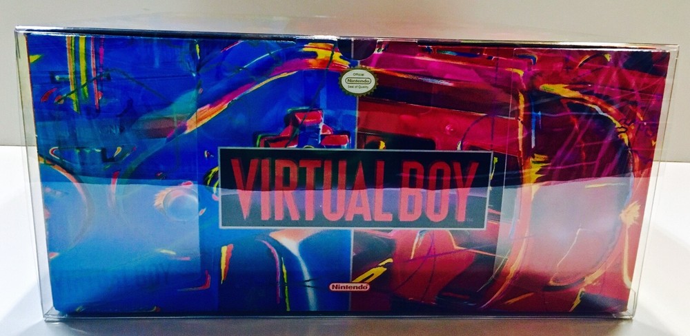 1 Console Box Protector For NINTENDO VIRTUAL BOY Console Boxes! Display Case