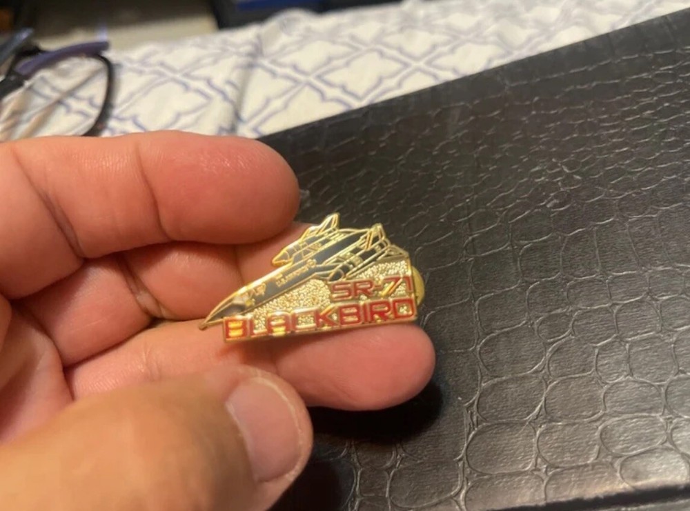 SR-71 BLACKBIRD COLLECTORS LAPEL PIN
