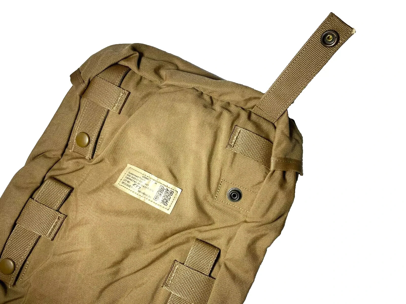 2 Pack NEW USMC FILBE Coyote Brown Sustainment pouch NEW IN BAG