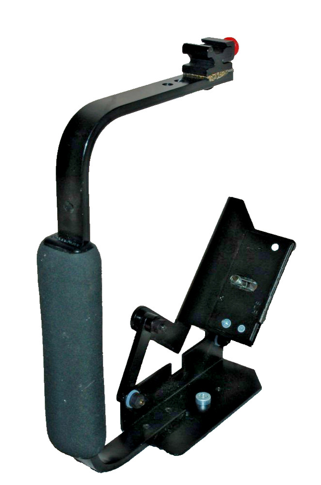 Vintage Stroboframe Flash Bracket for Handheld Camera