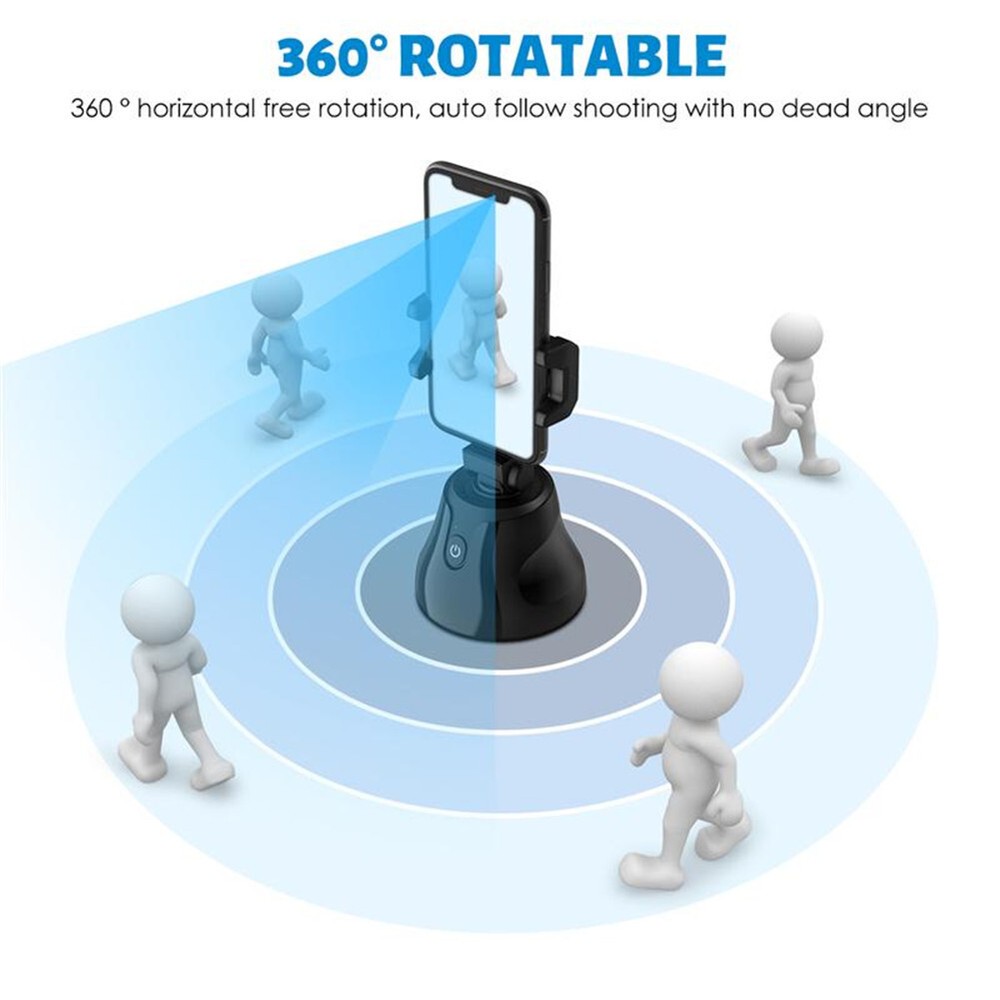 Auto Face Tracking Smart Shooting Phone Holder 360° Object Tracking Stabilizer