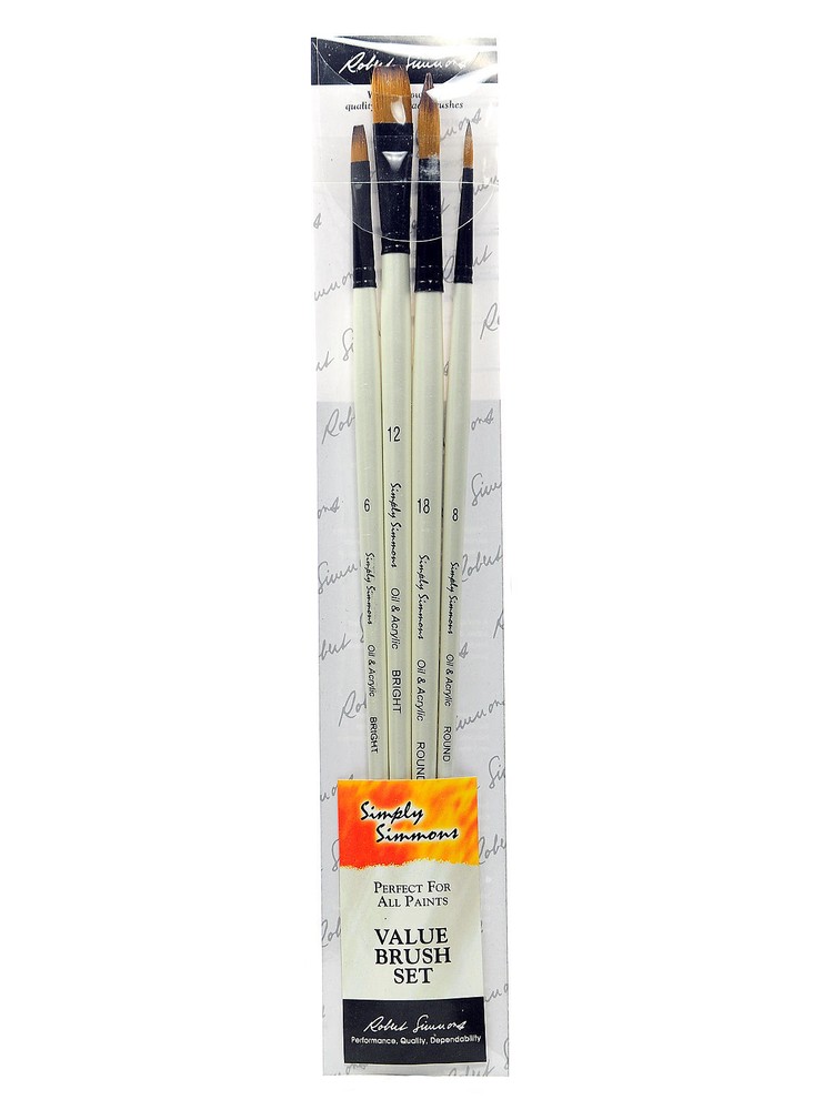 Robert Simmons Simply Simmons Long Handle Brush Sets