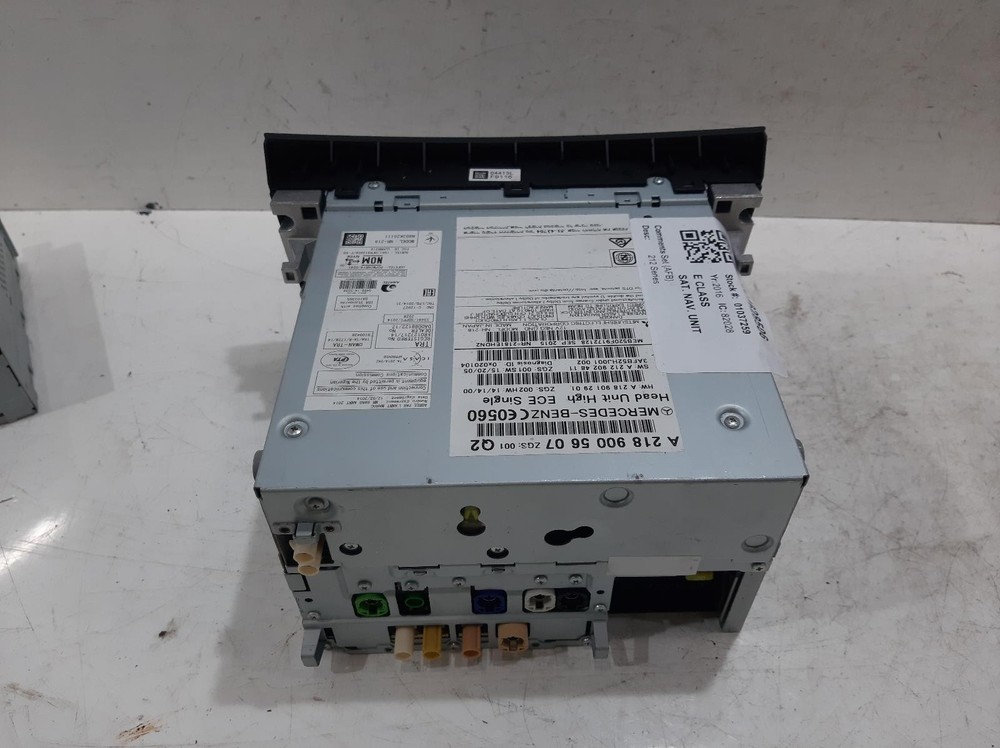 MERCEDES E-CLASS E220 BLUETEC SE W212 2009-2016 Satellite Navigation System Unit