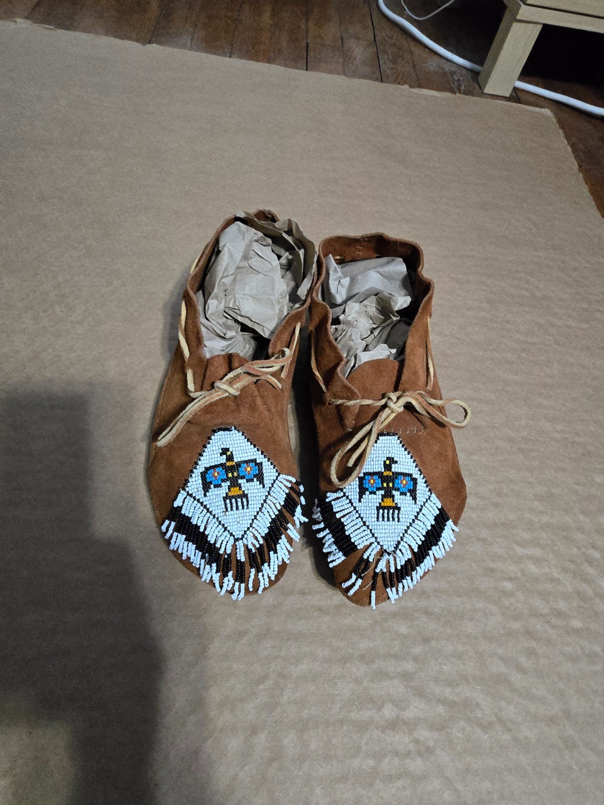 Native Indian Regalia 5' War Bonnet Tunic Breast Plate Sash Chaps Belt Shoes Bag