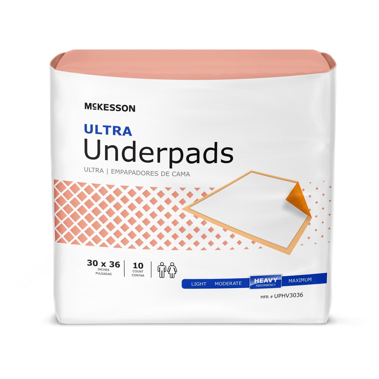 200 McKesson Ultra Heavy Absorbency Adult Bed Pad Disposable Underpads 30x36