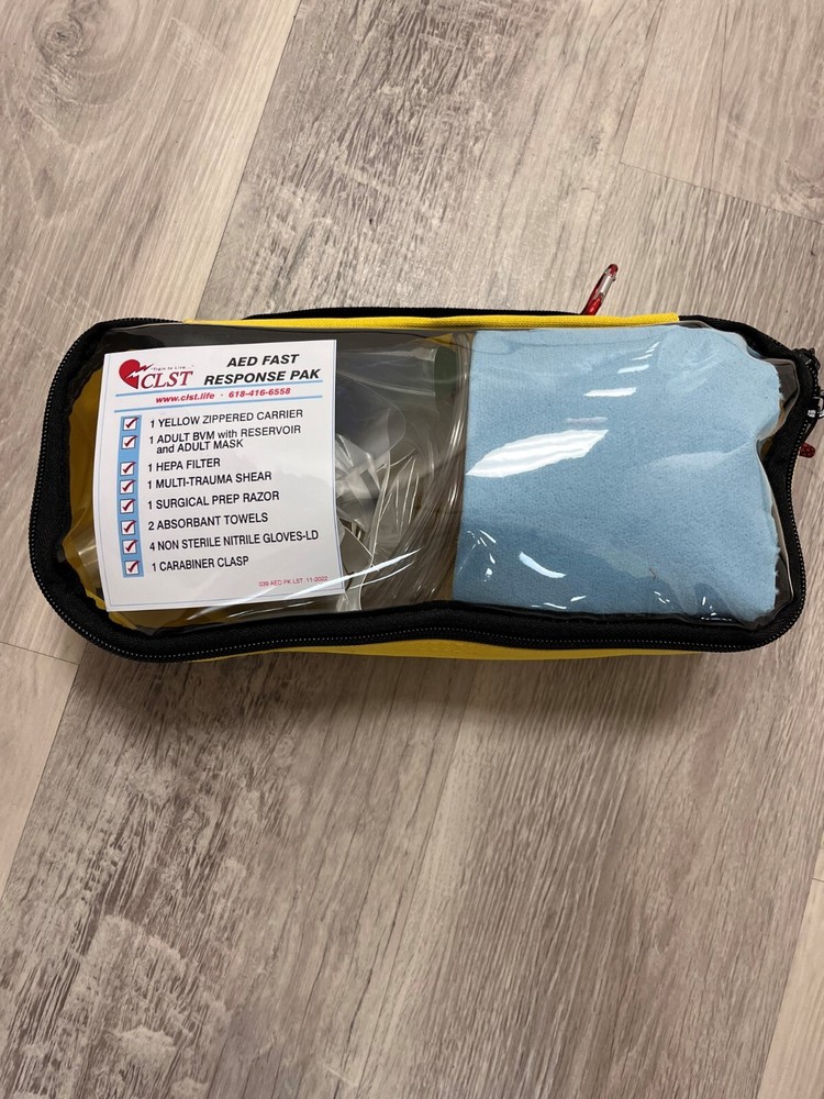 CLST AED Fast Response Pak - Essential Items for Operating an AED