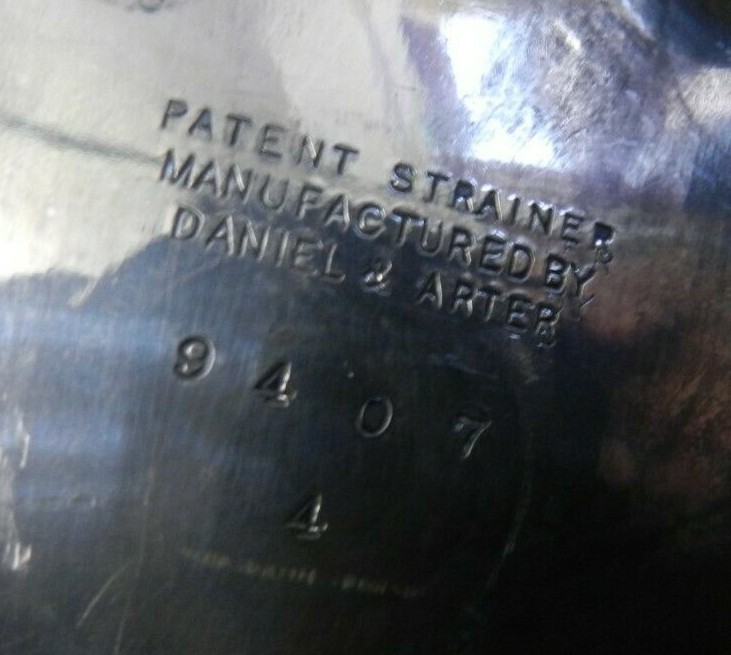 CC-bx SILVERPLATE ANTIQUE TEAPOT, SQUARED, MISSING HANDLE - DANIEL & ARTER