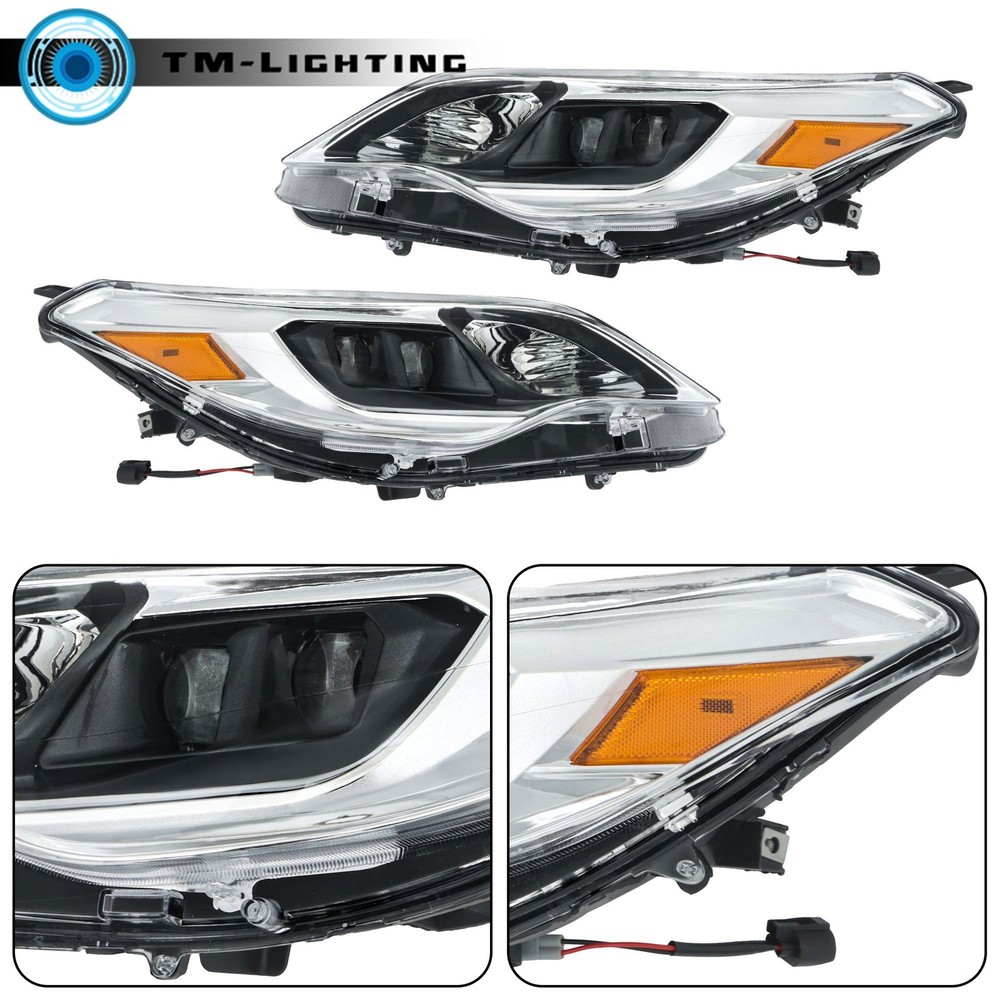 Projector For 2013-2015 Toyota Avalon Headlight Headlamp Left+Right Side Halogen