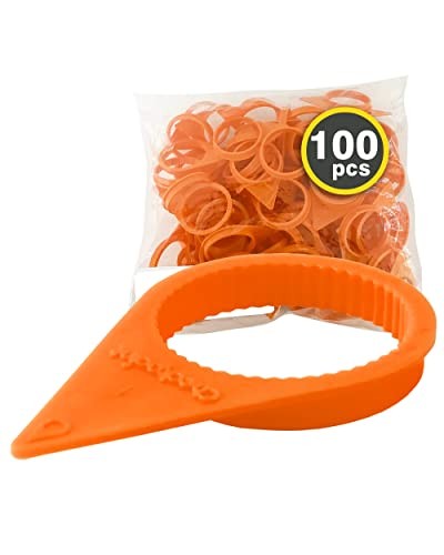 High-Temperature Wheel Nut Indicator 33 mm Orange – Visual Indicator for