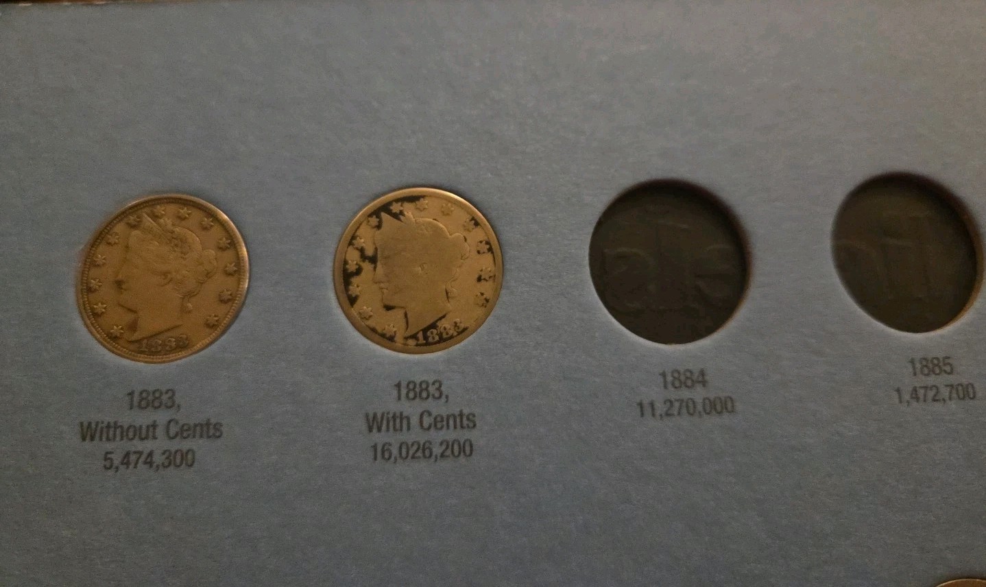 1883-1912 NEAR COMPLETE LIBERTY V NICKEL SET - 30 G-XF COINS (ONLY MISSING 3)