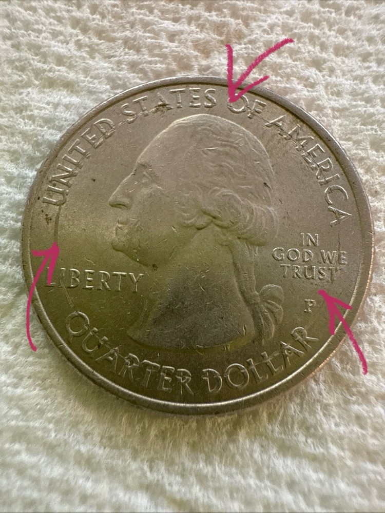 2013 P Quarter Circle Error In The Front Almost Perfect