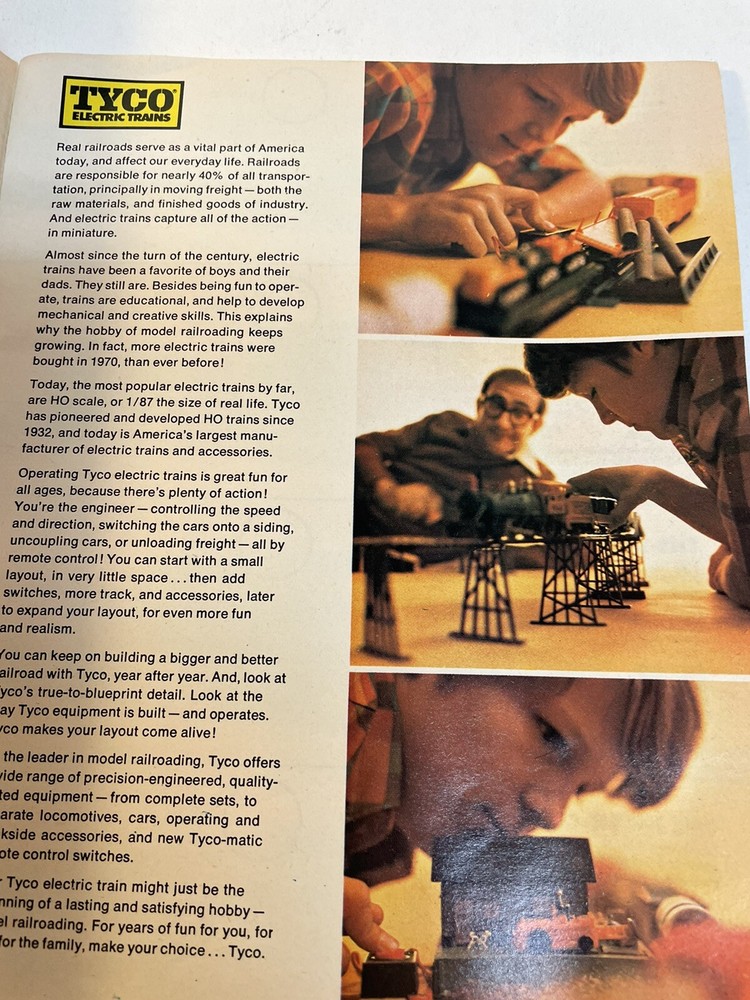 tyco racing system 1971-1972 instructions