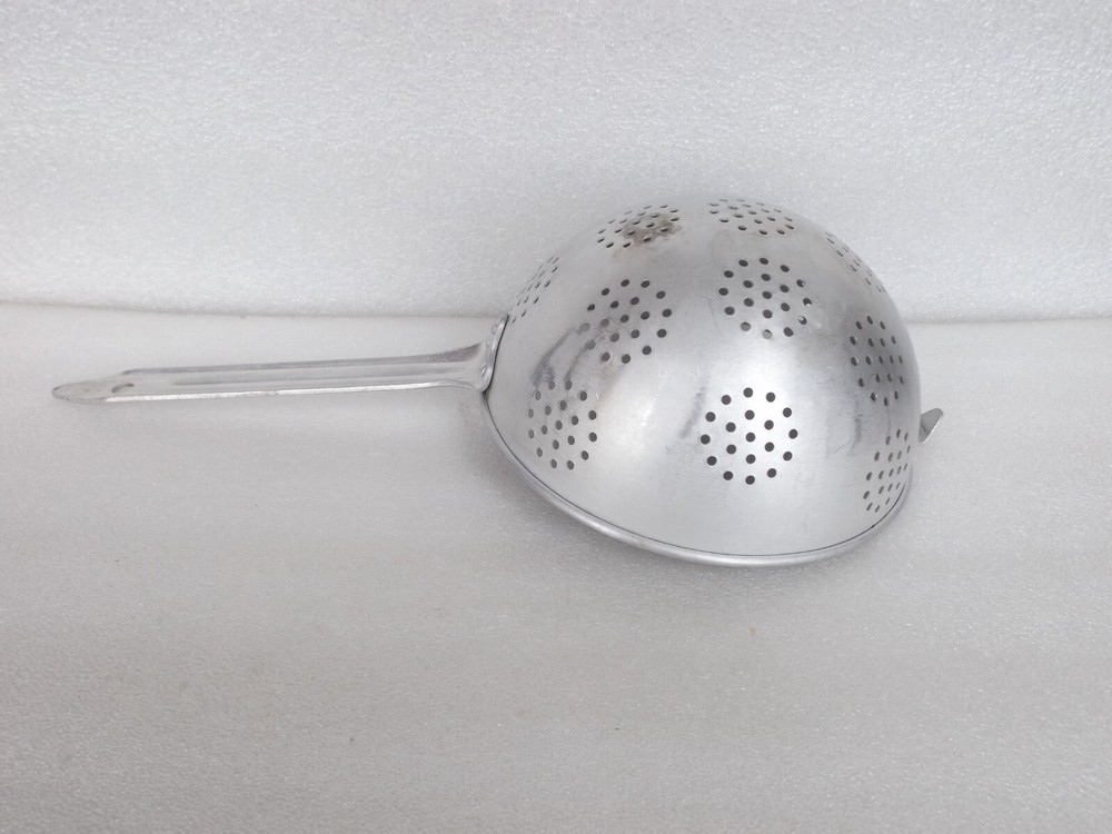 Vintage USSR Аluminium Colander with Handle