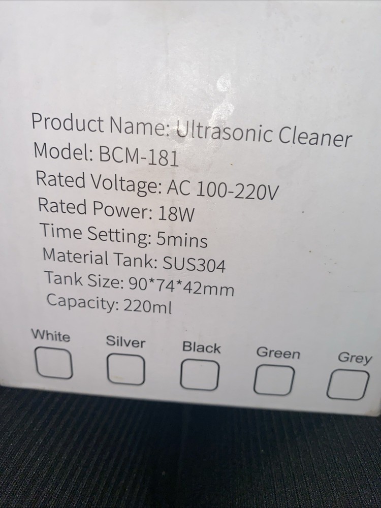 Ultrasonic Cleaner