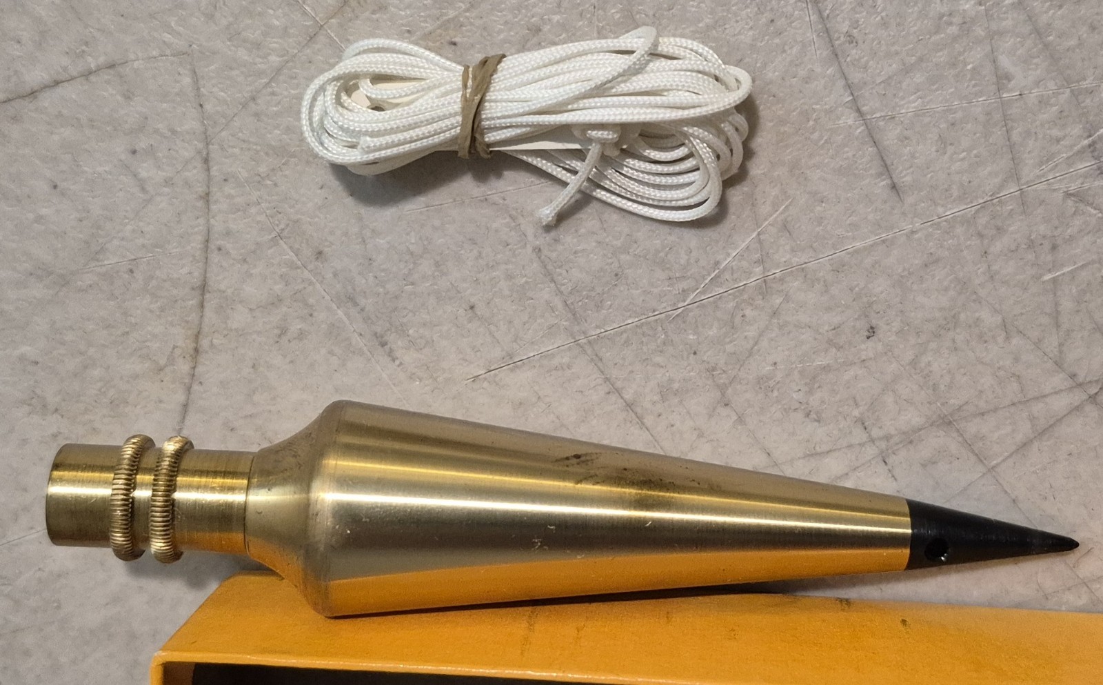 Dietzgen 5724 S-8 Plumb Bob in Box 8 oz. Great Shape USA