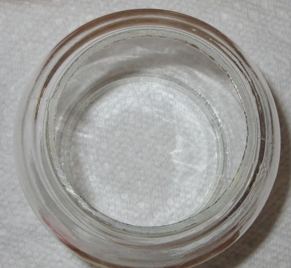 Lantern Clear Glass Replacement Globe 4" High Dietz