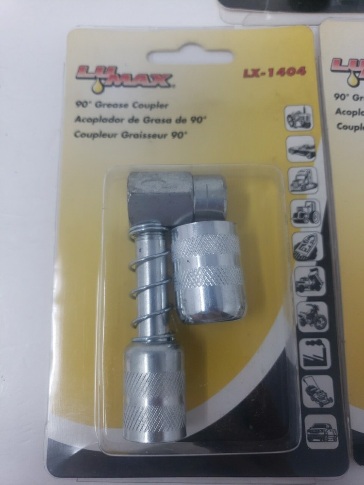 Lumax 90° Grease Coupler LX-1404