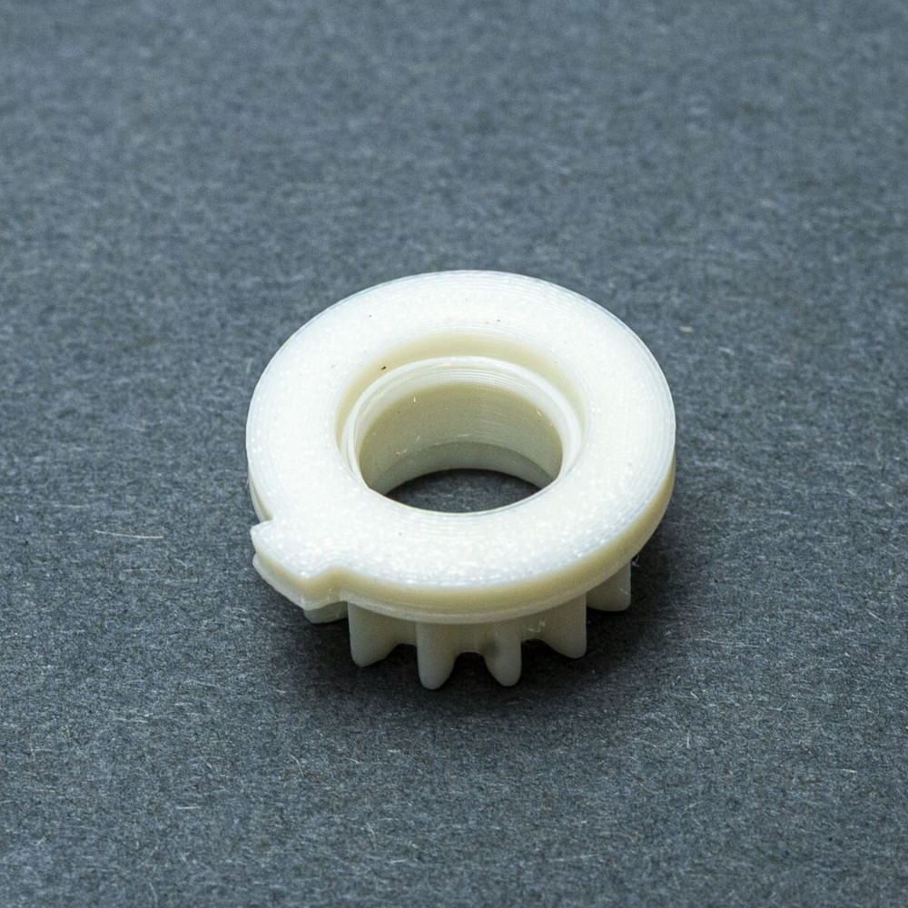Technics SL-B2 SL-B3 turntable spindle gear replacement - 3D printed