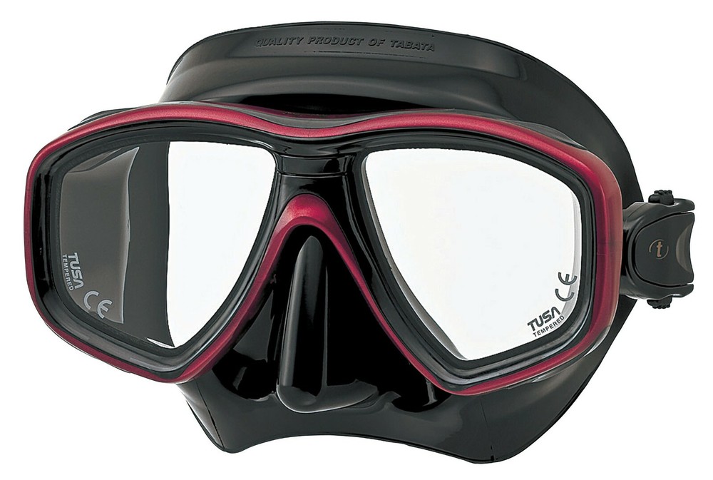 TUSA Ceos Mask - Black Silicone