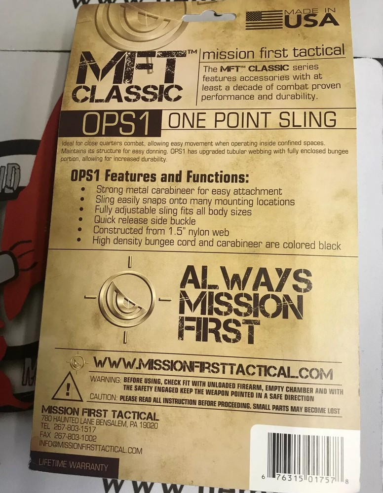 MISSION FIRST TACTICAL OPS1 (MP1025650)