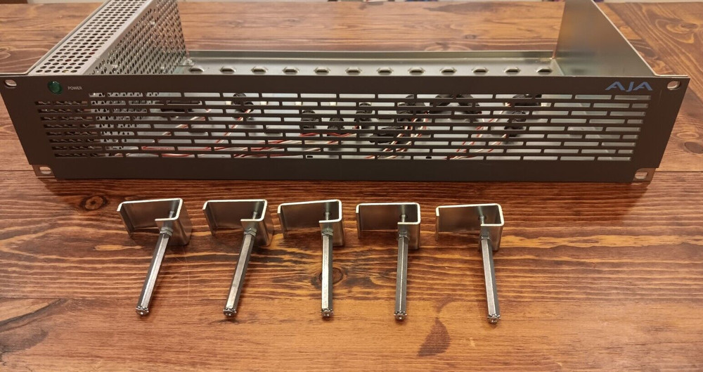 AJA DRM Rackmount Frame with 5x Mini Converter Mounting Brackets