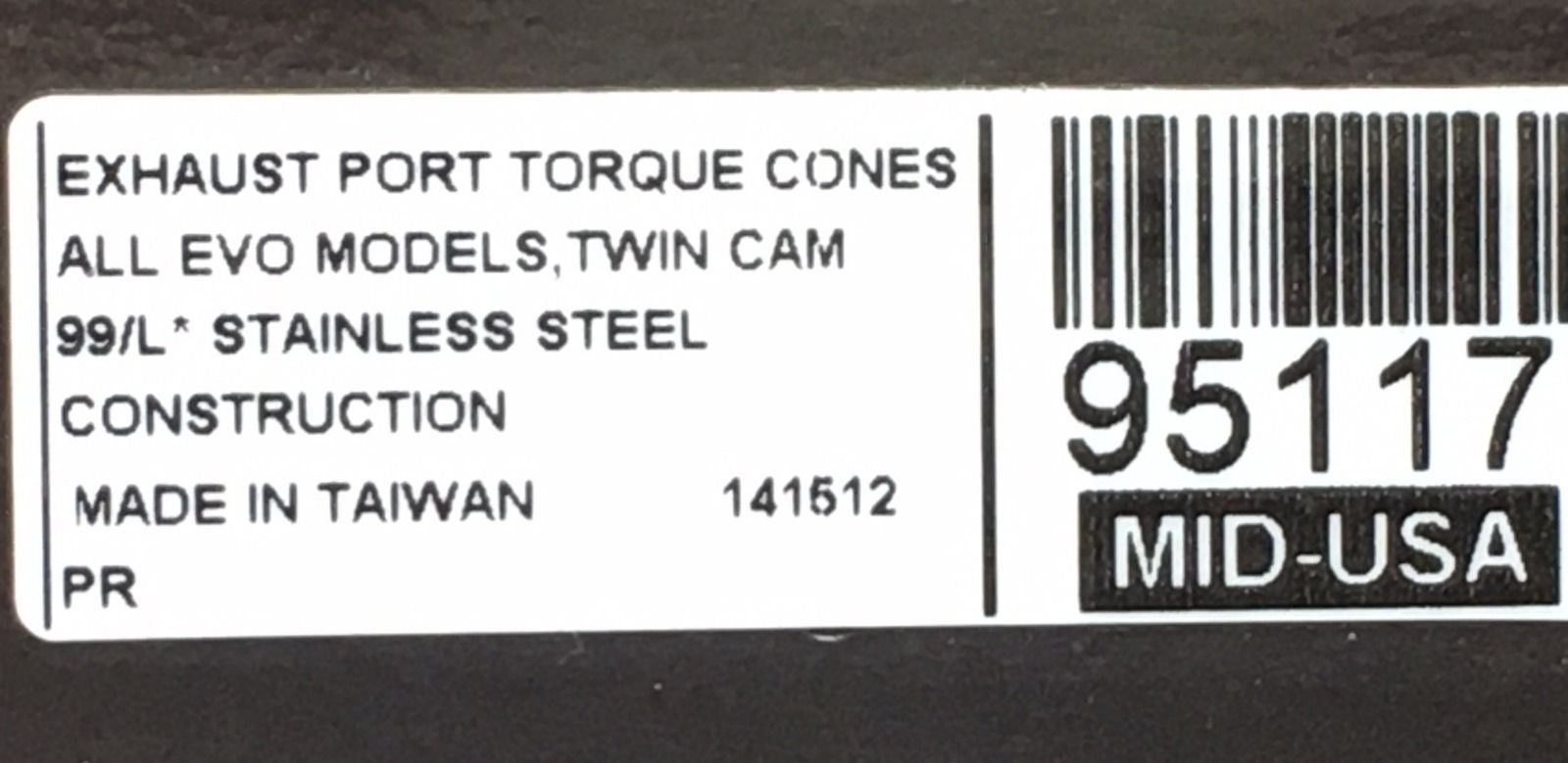 NEW ANTI REVERSION TORQUE CONES 4 HARLEY EVO TC88 1984-UP #95117