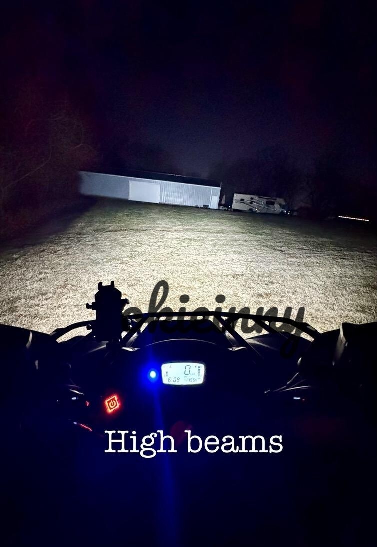 ❄️ Ultra LED Hi/Lo Headlight Bulb for Yamaha MM600 MM700 Mountain Max 1998-2002