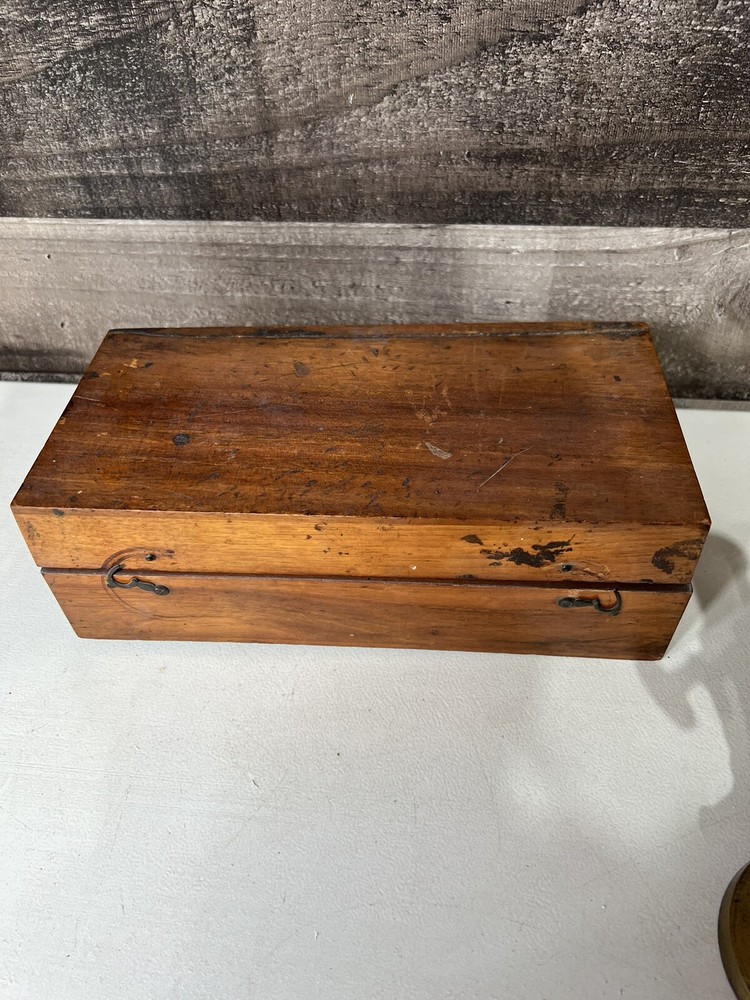 Antique Brass Mini Microscope - Seems To Be Fully Functional!