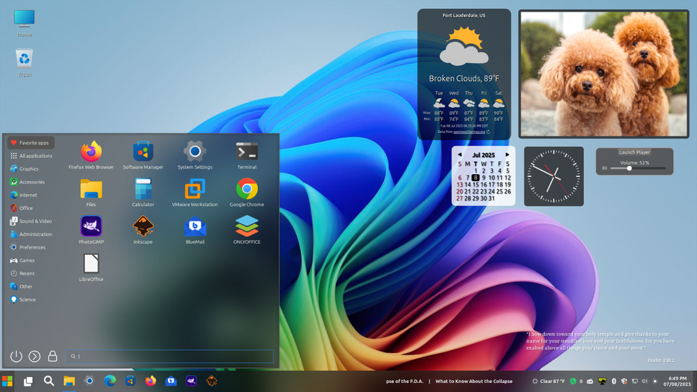 Linux Mint 22.1 Ultimate Upgrade for Microsoft Windows 10 (VM Included) #10