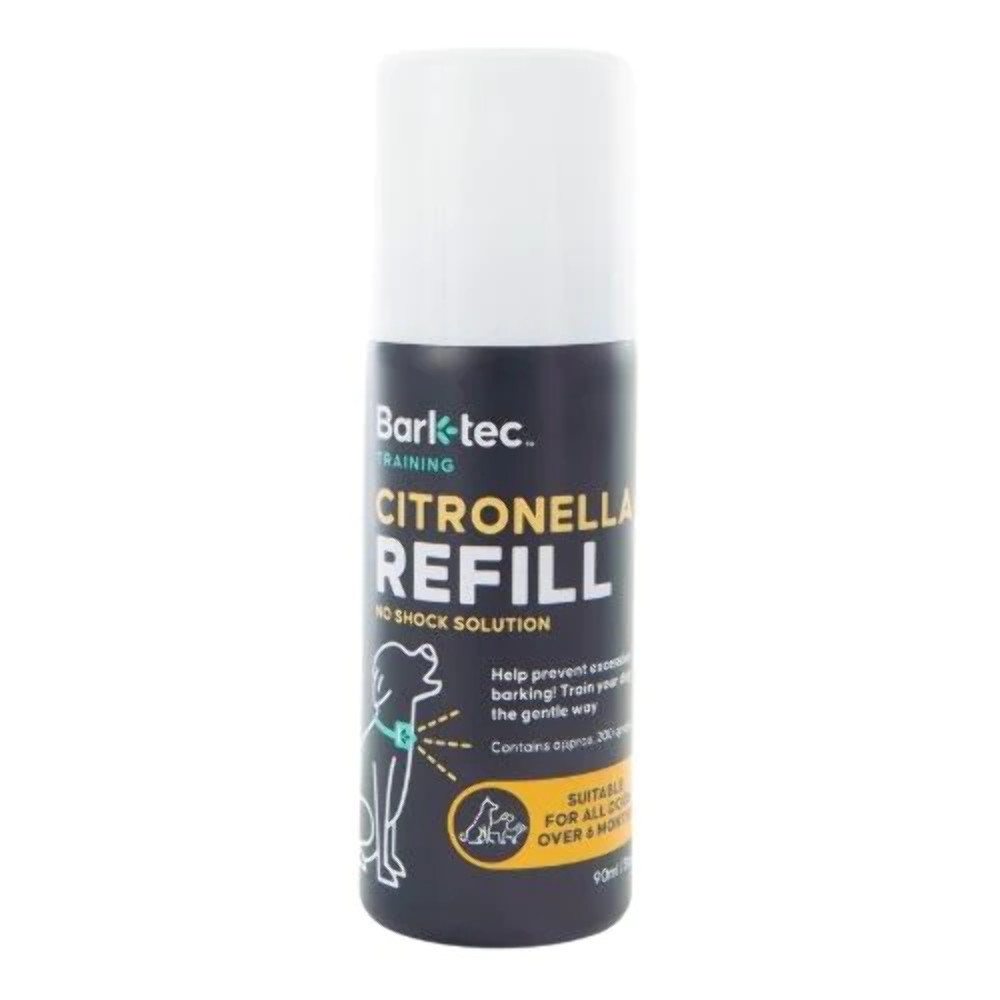 [Barktec] Citronella Spray Refill For Citronella Bark Training Collar 3 Pack
