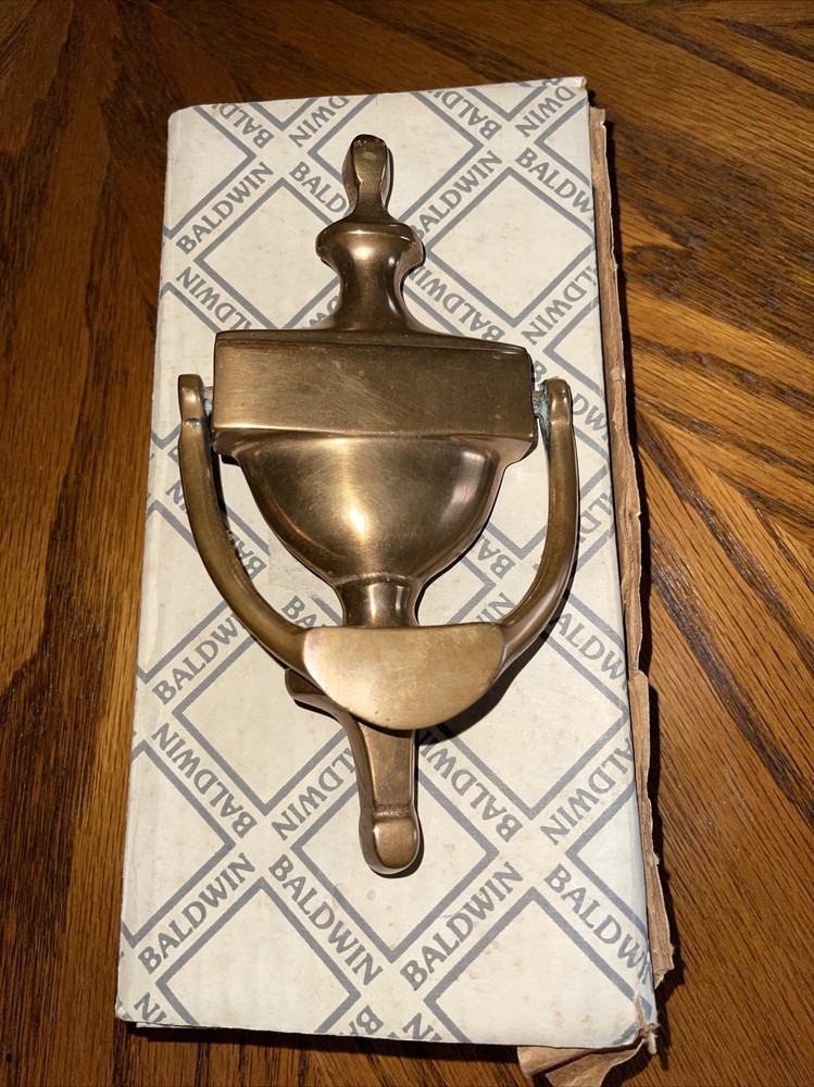 BALDWIN BRASS DOOR KNOCKER (A)