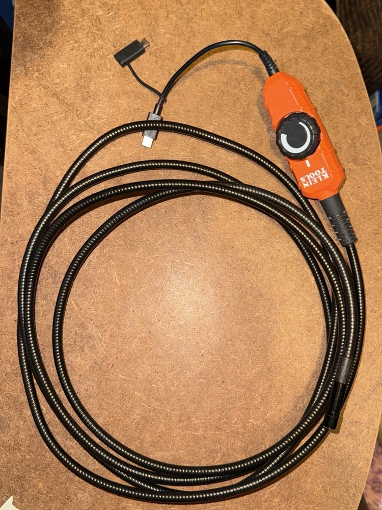 Klein Tools ET16 Borescope for Android Devices USB-C, Scope W/micro USB