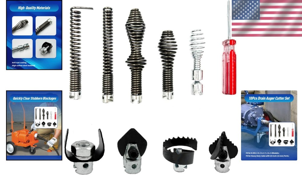 RIDGID C-4 C-9 Drain Cleaning Machine - Drill Attachment Kit