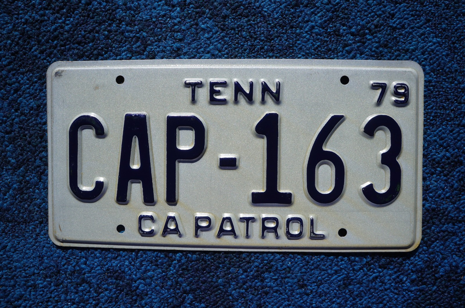 1979 Tennessee CIVIL AIR PATROL License Plate