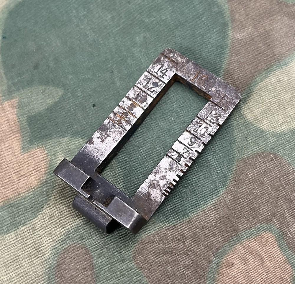 Swedish Mauser M94 Short Rifle Rear Sight Leaf  Original C5