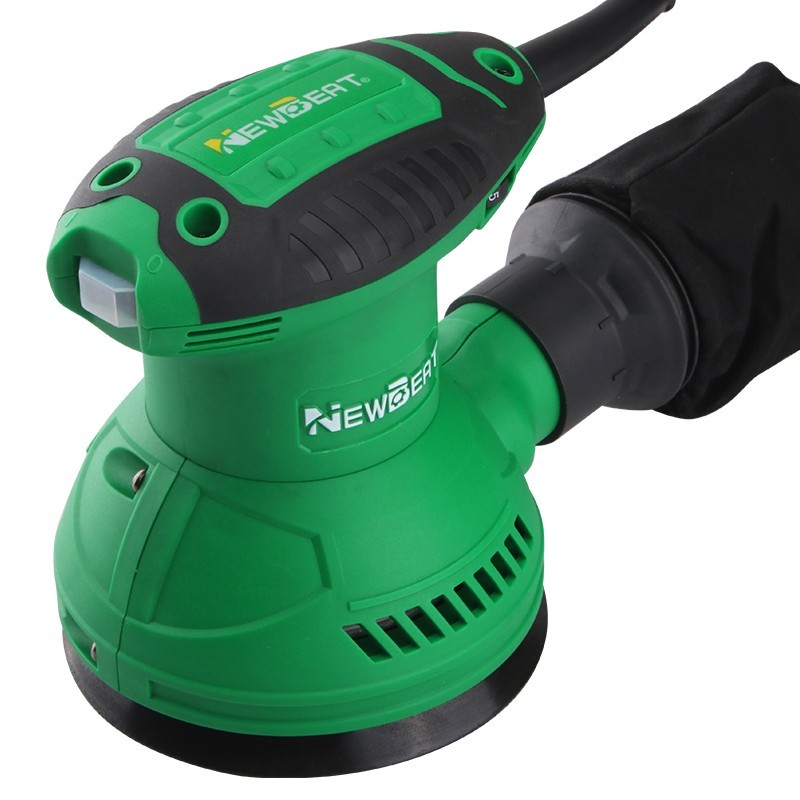 5" Random Orbit Sander Kit 320W Variable Speed with Sanding Discs & Brushes