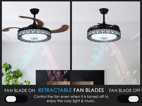 42'' Ceiling Fan with LED Lights