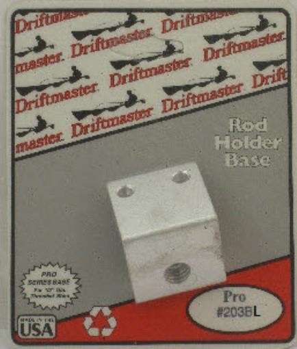 Driftmaster 203BL Side Mount Base 1/2" Left Threaded