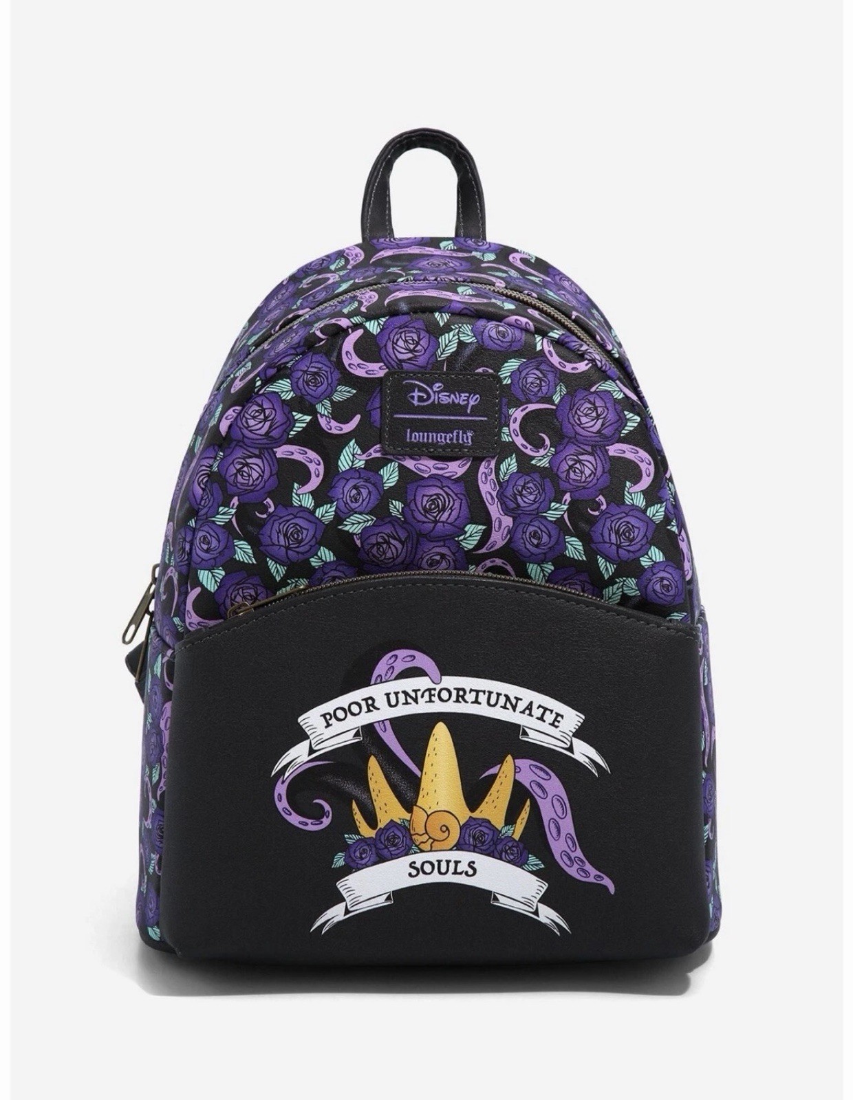 Loungefly Disney Mini Backpack Poor Unfortunate Souls Ursula Little Mermaid