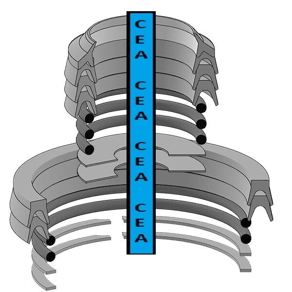 726-0167-0800-0137 Seal Kit Fits Sheffer Cylinders