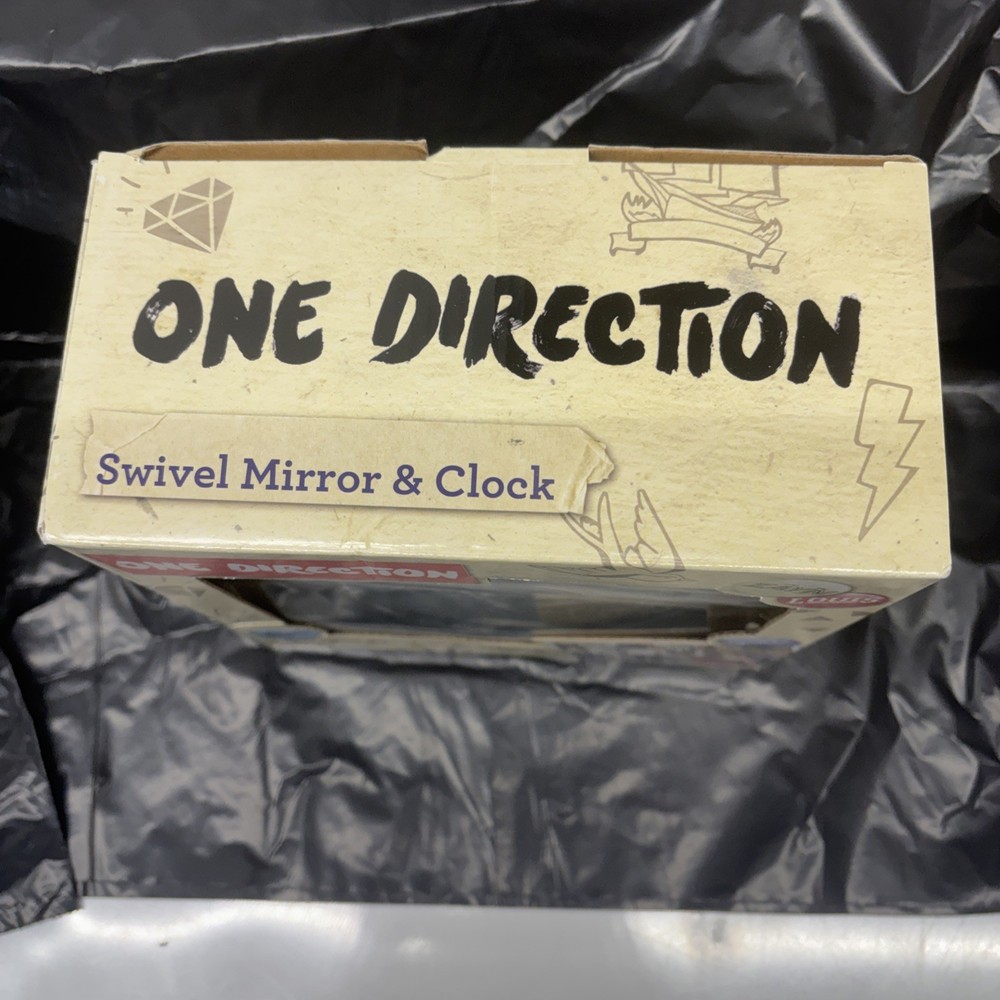 One Direction Swivel Mirror & Clock