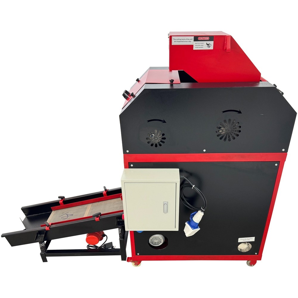 Automatic Copper Wire Granulator Waste Copper Wire Recycling Machine 220V 1PH