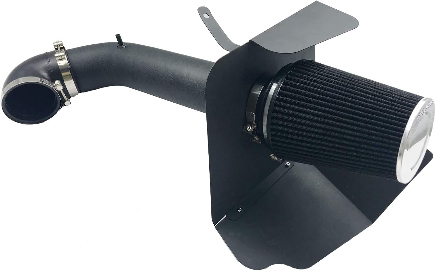 Black Cold Air Intake Kit For 2009-2013 Chevy Silverado 1500 4.8 5.3 6.0 6.2 V8