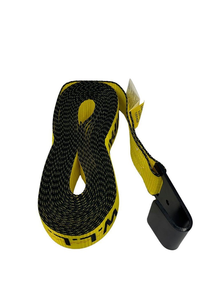 2"X30' Ratchet Strap with Flat Hook 4 Pack