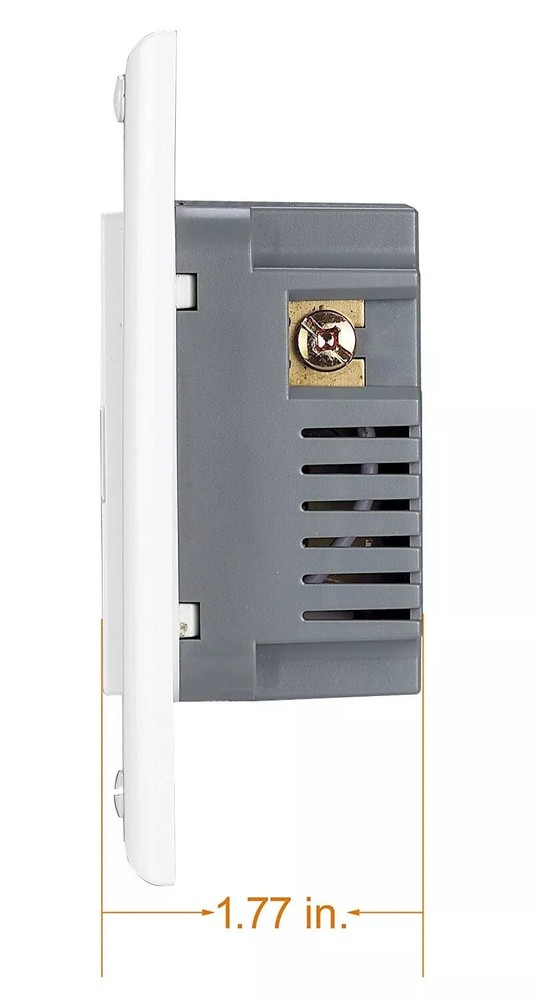 Outlet USB Fast Charger Duplex Receptacle Socket 15A Tamper Resistant UL Listed