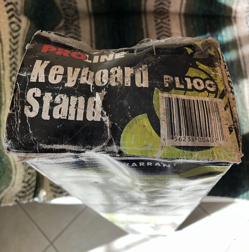 Proline PL100 X-Braced Keyboard Stand Open Box