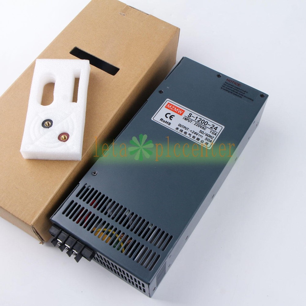 New 1PC Replace High Power Supply S-1200-24 24V 50A