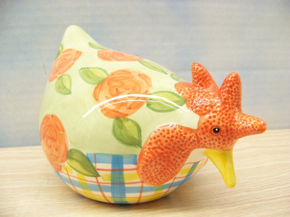 CBK Ceramic Hand Painted Chicken / Rooster
